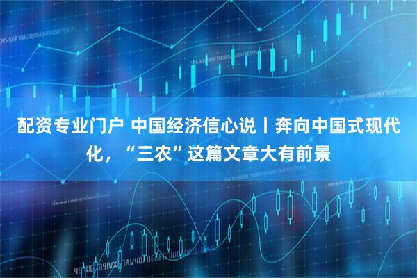 配资专业门户 中国经济信心说丨奔向中国式现代化，“三农”这篇文章大有前景